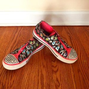 Skechers Twinkle Toes Light Up Shoes Girls Size 3